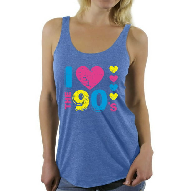 Hensigt Samme endnu engang Awkward Styles I Love the 90's Racerback Tank Top for 90s Fans 90s Costumes  for Women 90s Tanks Vintage Tops for Women 90s Outfit for Her 90s Party Tops  Retro 90s Racer