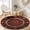 Color 1, variant on SPXUBZ Velvet Round Area Rug Solid Gold Yellow Luxury Embossed Style Circular Floor Mat Soft Non-Slip Accent Carpet for Living Room Bedroom Vintage Boho Home Decor Throw Rug