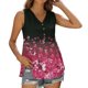 thumbnail image 2 of Blusa sin mangas con cuello en V y botones para mujer Pompotops lopia999223, 2 of 6
