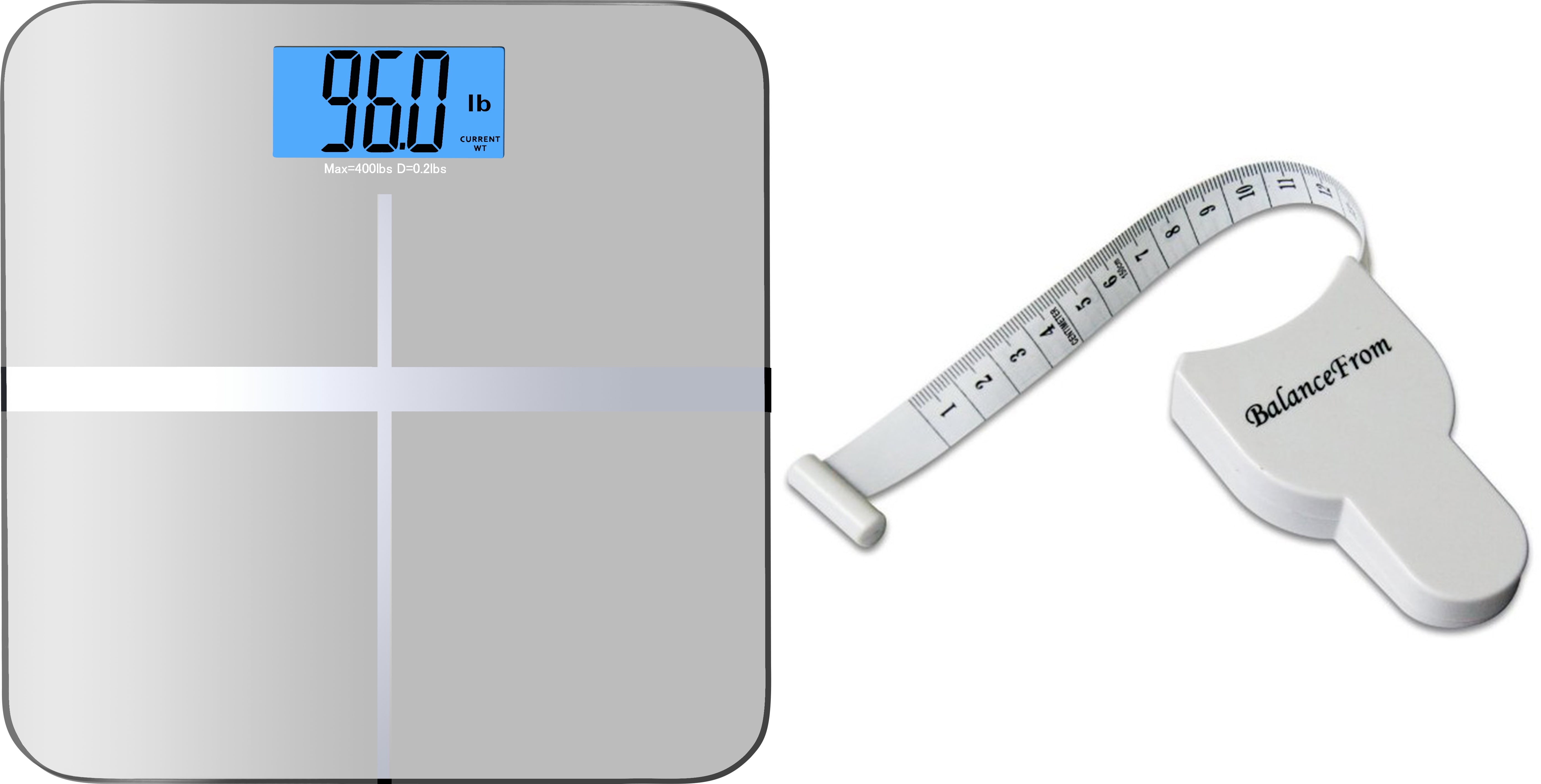  TOMIBA 550 Pounds Bathroom Scale High Precision Digital Body  Weight with Step-On Technology and Easy-to-Read Backlit LCD : Health &  Household