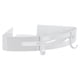 thumbnail image 5 of CANASTA TRIANGULAR, ACCESORIOS DE BAÑO, ESTANTE DE ALMACENAMIENTO DE DUCHA, CON ORGANIZADOR DE BAÑO ANTI-RIGEGE DE GANCHO, FÁLE DE INSTALAR PARA EL BAÑO DE HOTESTICO DOMÉSTICO, 5 of 7