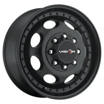 16x6 Vision 181 Hauler Dually Front Matte Black Wheel 8x170 (115mm)