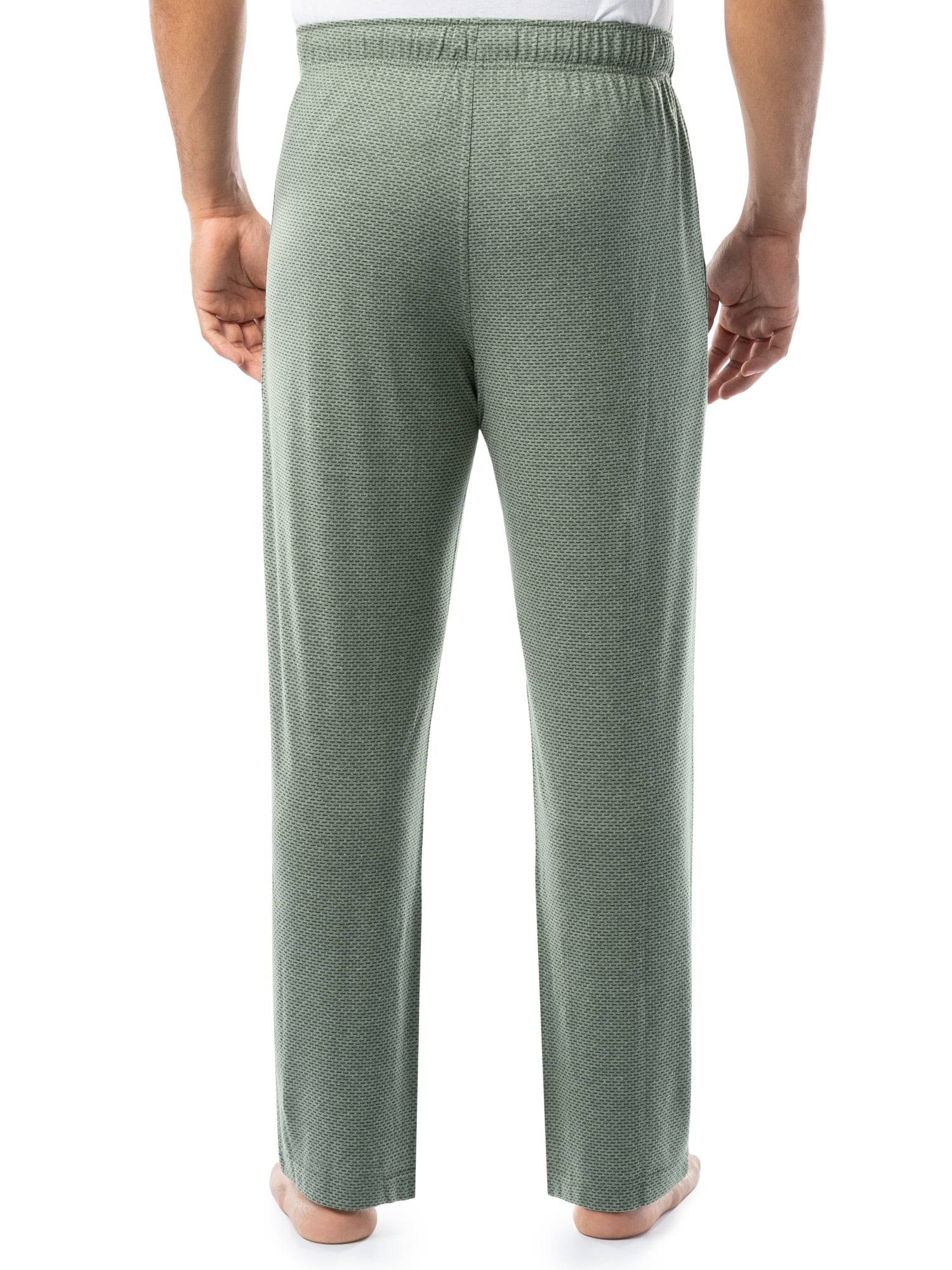Fruit of the Loom Men's and Big Men's Breathable Mesh Knit Pajama Pants, Sizes S-5XL