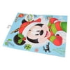 Large Mickey Mouse Themed Holiday Gift Bag with intertwined rope handles