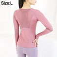 thumbnail image 2 of Long Sleeve Workout Shirts for Women Athletic Shirts with Thumbhole Running Loose Active T-Shirts, 2 of 5