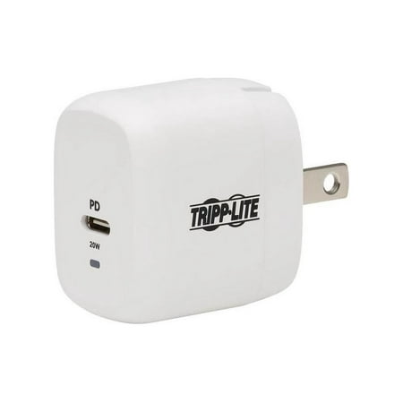 UPC: 0037332259899 | Tripp Lite Compact 1-Port USB-C Wall Charger GaN Technology 20W U280W0120C1G