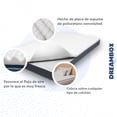 thumbnail image 3 of Colchoneta Blanca Con Ondas de Masaje - King Size – 190 x 200 x 3 cm Memory Foam COLCHONETA DREAMBOX, 3 of 8