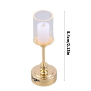 Misright Dollhouses Table Lamps Miniature LED Lighting Lamp for Indoor Scene Display