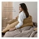 thumbnail image 5 of Edredón Matrimonial Acolchado Reversible Esquimal Relleno Down, Compatible Con Funda Duvet Café/Canela, 5 of 6