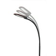 thumbnail image 2 of Illuminar Gooseneck Height Adjustable LED Reading Floor Lamp in Black, 2 of 6