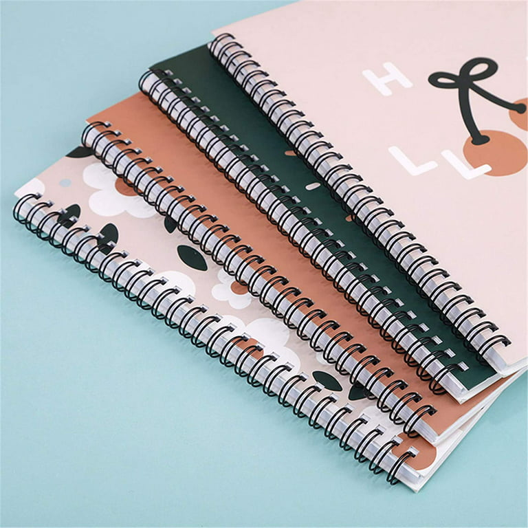 3 Pack A5 Hardcover Spiral Notebook 5.7x 8.5 Journal for Women Spiral  Bound 
