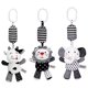 thumbnail image 1 of Stroller Toys Car Seat Toys Stuffed Hanging Rattle Toys with Wind Chime, Baby, 1 of 5