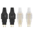 thumbnail image 2 of Trayknick 2Pcs Replacement Mini Earphone Cable Pin Audio Plug for HD580 HD600 HD650 HD25, 2 of 7
