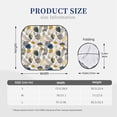 thumbnail image 3 of Haiem Hawaiian Style Car Windshield Sun Shade (2 Pieces) Foldable Windshield Sun Shade Car Accessories for Truck SUV Pickup-Medium, 3 of 7
