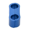 thumbnail image 4 of Abrazadera separadora de manguera de 2 agujeros para coche, adaptador de abrazaderas de línea de , ligero y duradero An4 azul Cola Separador de manguera, 4 of 5