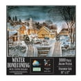 thumbnail image 3 of SUNSOUT INC - Winter Homecoming - 1000 pc Jigsaw Puzzle by Stanton Manlakas - Finished Size 20" x 27" - MPN# 60772, 3 of 5
