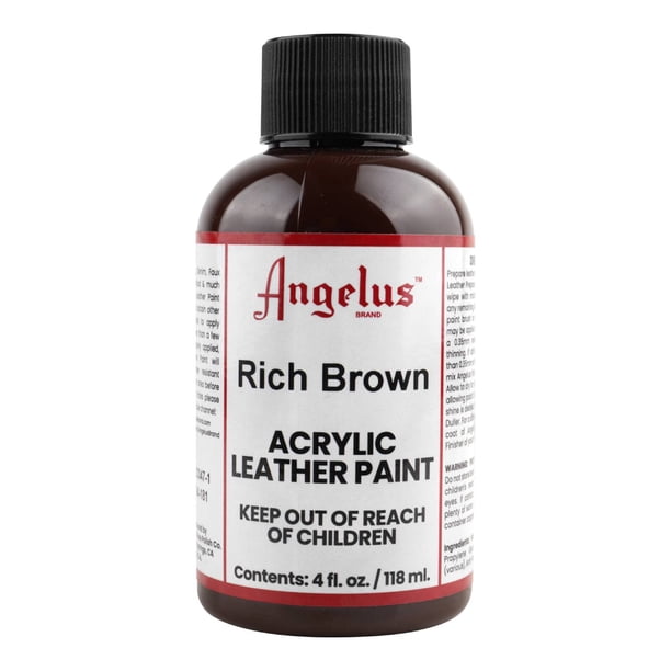 Pintura Para Cuero 118Ml Rich Brown Angelus
