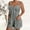 01*Gray, variant on amkenre Jumpsuits for Women Girl Dressy V-Neck Pockets Elastic Waist Rompers Sleeveless Tops Simple Casual Romper Shorts Clearance Ladies Overalls