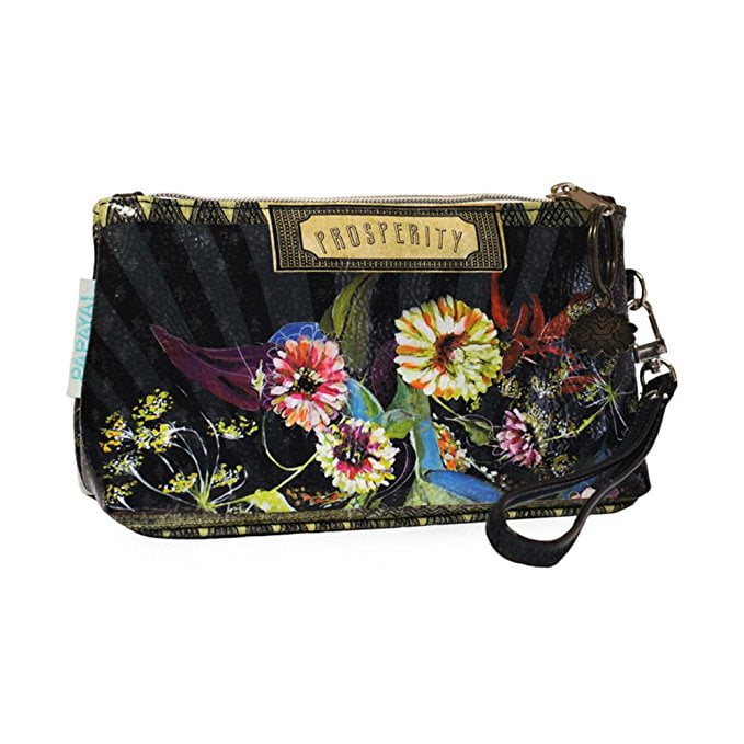 Papaya Art Wallet Wristlet (Prosperity)