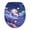 Axolotl Starry Sky, variant on ZIATUBLE Halloween Spooky Toilet Lids Covers Easy to Clean Bats Toilet Seat Cover Protector Universal for Bathroom Elongated Toilet Cover Mats Decorative