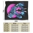 thumbnail image 4 of Kaiju No 8 Cartoon Blanket, Ultra Soft Cozy Luxury Fleece Throw Blanket For Couch Bed Sofa, All Season Warm Flannel Blankets Bedding for Kids Boys Girls, 4 of 7