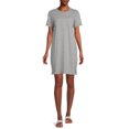 thumbnail image 5 of Time and Tru Women's T-Shirt Dress with Pocket, 5 of 5