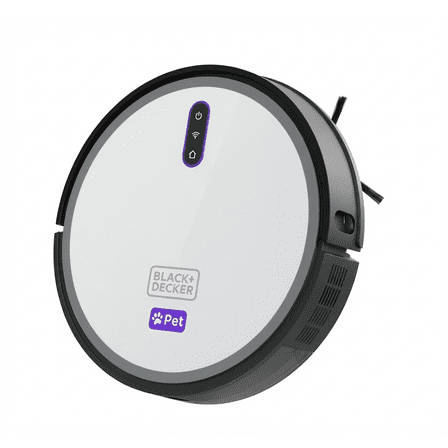 Black   Decker Pet Robot Vacuum with Mapping Technology