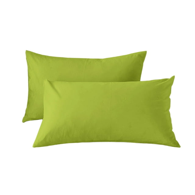 JASKFLY Polyester-Cotton Pillowcase 2-Pack Cooling Body Pillowcase for