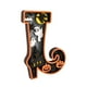 thumbnail image 2 of Adorno de madera de Halloween, estatua, con luz, colecciones de decoración de mesa, escultura, figura de Halloween para sala de estar Forma del zapato, 2 of 9