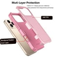 thumbnail image 3 of For iPhone 17 Pro Max 5G 2025 Case ,Sturdy Phone Case for Apple 17 Pro Max 6.9 inch ,Tiflook Shockproof Protection Heavy Duty Armor Hard Plastic & Rubber Rugged Bumper 2-in-1 Case Cover ( Pink ), 3 of 6