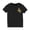 Black, variant on Independence Day Girls Tops Solid Color Cartoon Baseball Print Short Sleeved Girls Undershirts,Black,6T