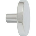 thumbnail image 3 of Contemporary Round Cabinet Knob, 1-1/2 Inches, Zinc Base Material, Polished Chrome by Stone Harbor Hardware, 3 of 3