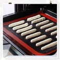 thumbnail image 4 of Alfombrilla de Silicona para Hornear - Dedos de Fibra de Vidrio de Platino Antiadherentes Reutilizables Deformación de Alta Temperatura No Durable Pastelería Bandeja de Horno Libre de Bpa para Masa d TUNC Sencillez, 4 of 5
