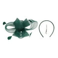 thumbnail image 4 of Hat For Women Wedding Flower Cocktail Mesh Hair Clip Tea Party Headband, 4 of 4
