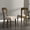 Beige, variant on Rubber Wood Legs Dining Chairs / Support 330 LBS Weight Capacity