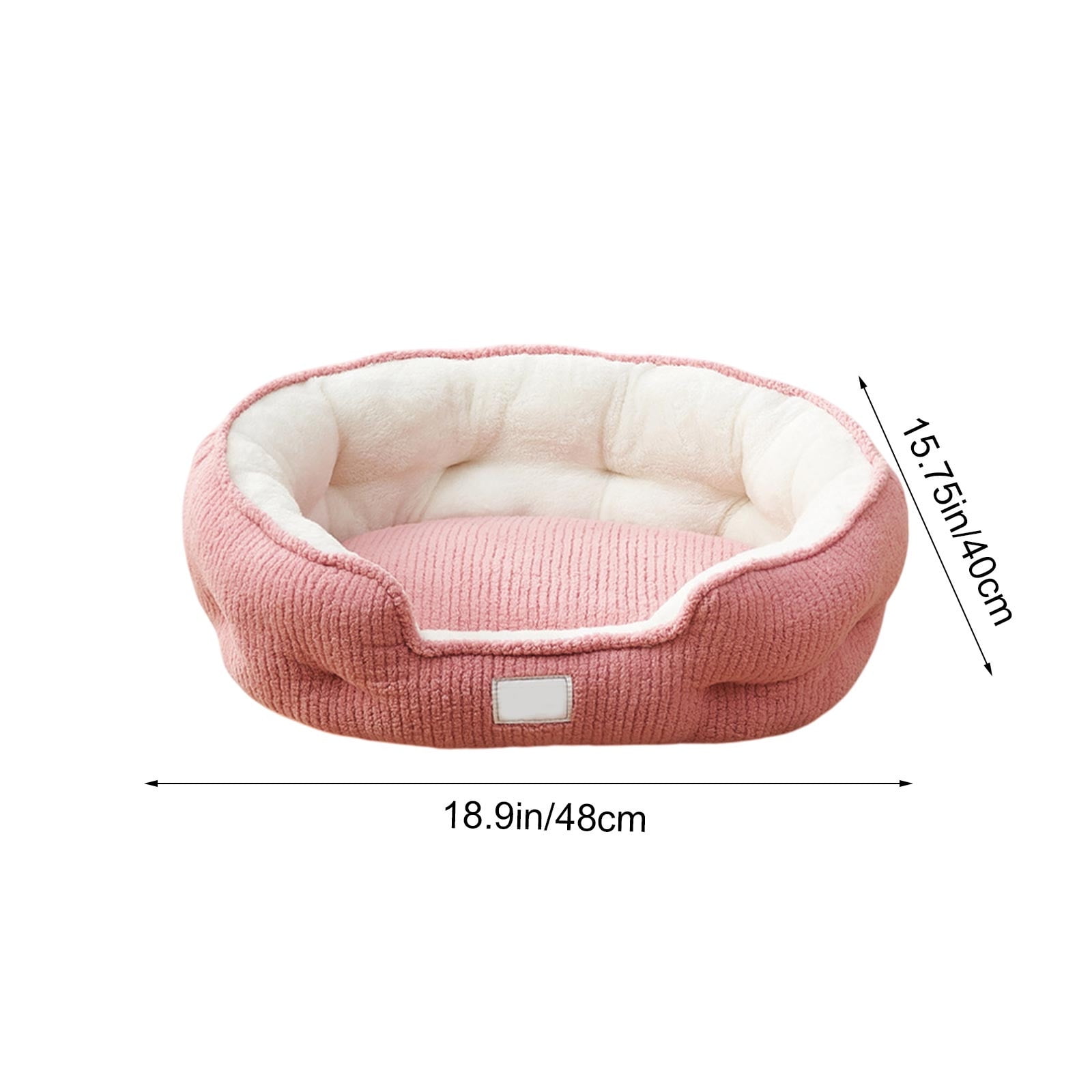 Lunxisen 1 Pcs Dog Bed Self Warming Puppy House Cozy Cat Sleeping Tent Cave Beds Indoor Kitten Nest Kennel Hut for Small Medium Dog Cats