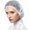 White, variant on Disposable Mesh Bouffant Caps, 21 in, 100 Pack – Blue
