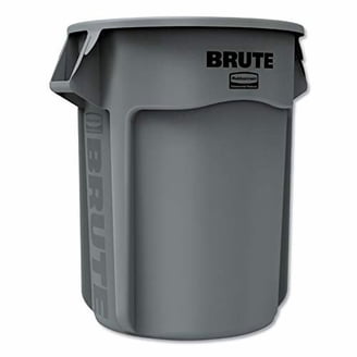 Rubbermaid FG863292GRAY 32 gal Brute All-Inclusive Garbage Can