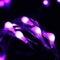 thumbnail image 5 of Solar String Lights for Outdoor,99ft 300 LED Bright Copper Wire Fairy Lights Waterproof Solar Lights with 8 Modes for Tree Garden Party Wedding Christmas Decor (Purple), 5 of 9