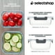 thumbnail image 4 of Set De 10 Recipientes De Vidrio Herméticos Contenedores Para Almacenamiento De Alimentos Con Tapas De Cierre Fácil y a Prueba De Fugas Toppers Microondas y Horno, 4 of 9