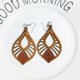 thumbnail image 2 of Pendientes de aro circulares chapados en oro de 18 quilates estilo gótico, tendencia de joyería de Año Nuevo 2022, morado, 2 of 5