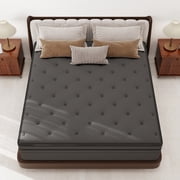 CICIMLU 12 inch Twin Mattress, Memory Foam & Spring Hybrid Medium Comfort Twin Size in a Box,Adult