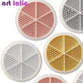 thumbnail image 2 of rejillas para decoración de uñas, pequeñas cuentas de caviar de acero de 0,8-1,5mm, diseño 3D de tamaño mixto, joyería de plata y oro rosa, decoración DIY para manicura Tan Jianjun unisex, 2 of 2