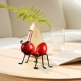 thumbnail image 5 of Metal Yard Art Garden Decorative Cute Ant Outdoor Wall Sculptures, Metal Yard Art Cute Ant Garden Decor for Outside Lawn Ornaments Porch Backyard Wall Sculpture Fence Decorations, 5 of 5