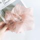 thumbnail image 2 of Qarigey 4 Uds Organza Scrunchies gigante intestino grueso círculo de malla de gran tamaño Scrunchies chica diadema lazos para el cabello sombreros Cuidado del cabello Qarigey CE006374-00, 2 of 6