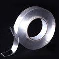 thumbnail image 5 of Cinta Nano de doble cara Cinta de montaje resistente - Paquete de 3 - Agarre fuerte, tiras de cinta de pared adhesivas fuertes reutilizables Cinta transparente para colgar en madera, hasta, 5 of 5