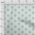 thumbnail image 2 of oneOone Cotton Flex Sea Green Fabric Asian Ornamental Sewing Material Print Fabric By The Yard 40 Inch Wide, 2 of 4