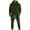Green, variant on Gytharion Men's 2 Piece Sweatsuits Plus Size Long Sleeve Pullover Hoodies and Drawstring Elastic Waist Joggers Fall Outfits Loose Casual Tracksuit Sets with Pockets