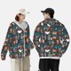 thumbnail image 4 of Balery Coffee Lover Print Sudadera ligera de manga larga con capucha y protección solar UPF 50+ para hombre y mujer, ideal para pesca y running-Medium, 4 of 7