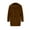 Brown, variant on Mens Wool Blend Trench Coat Single Breasted Notch Lapel Walker Mid-Length Classic Pea Top Coat Navy